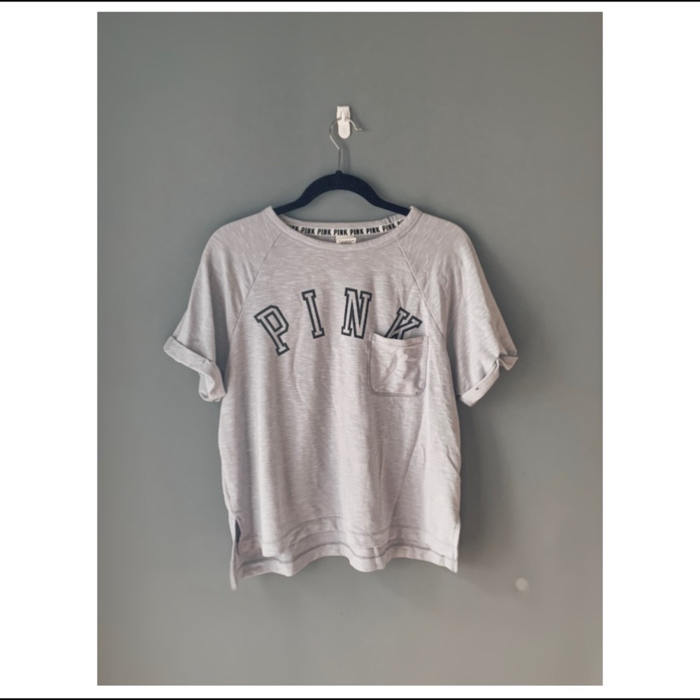 Purple grey t-shirt